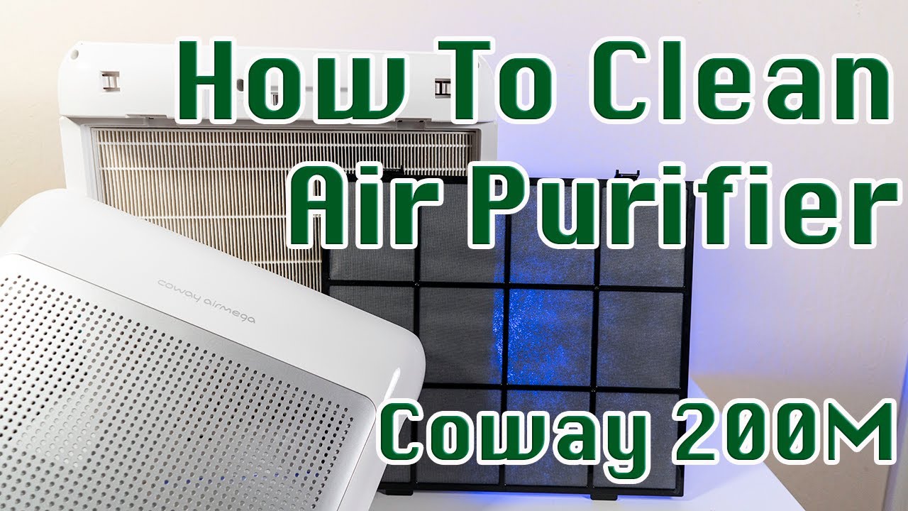 Coway Air Purifier How to Clean Filter