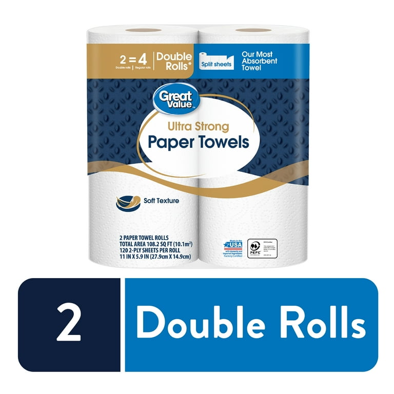 Great Value Ultra Strong Paper Towels Vs Bounty: Ultimate Showdown