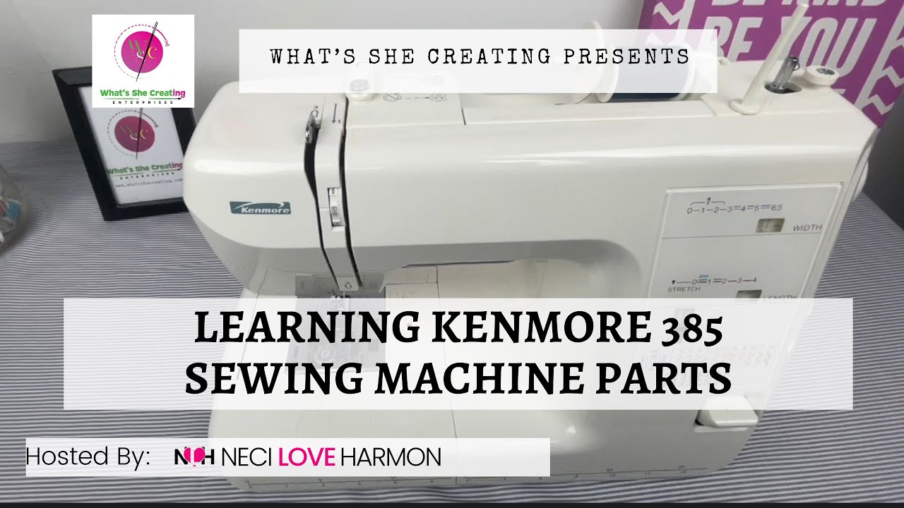 How to Use a Kenmore Sewing Machine Model 385