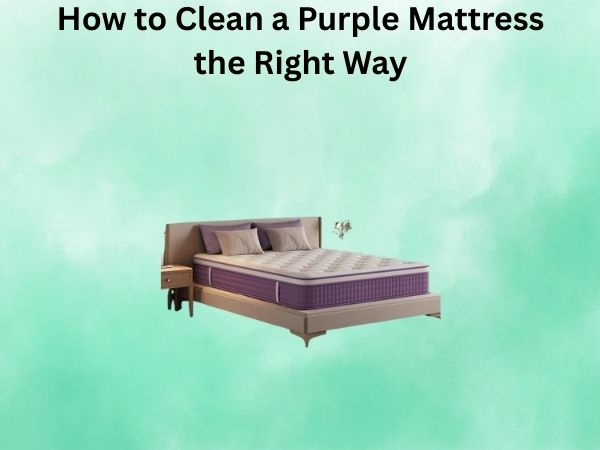 How to Clean a Purple Mattress the Right Way