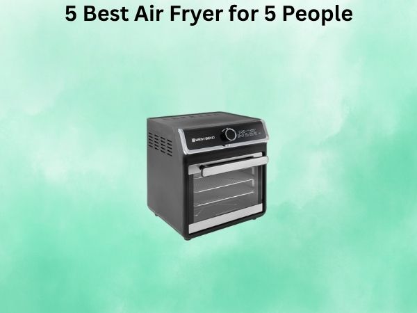 5 Best Air Fryer for 5 People [In 2026]