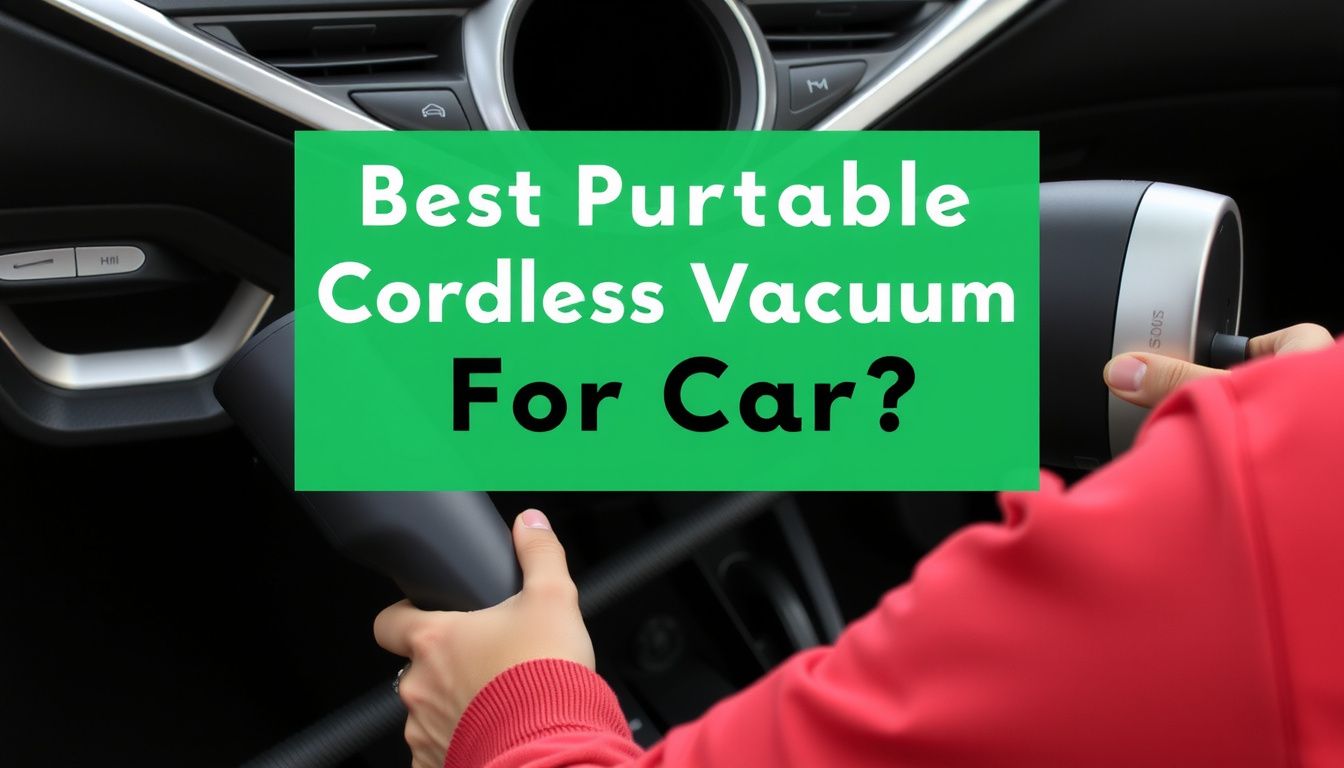 best portable cordless vacuum for car