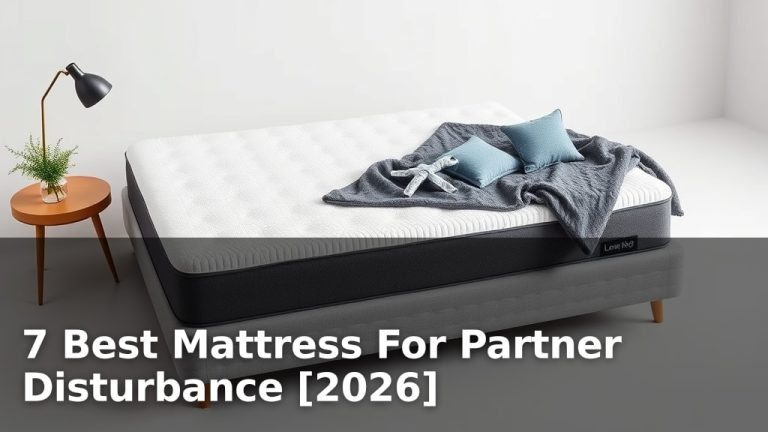 7 Best Mattress For Partner Disturbance [2026]