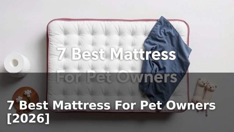7 Best Mattress For Pet Owners [2026]