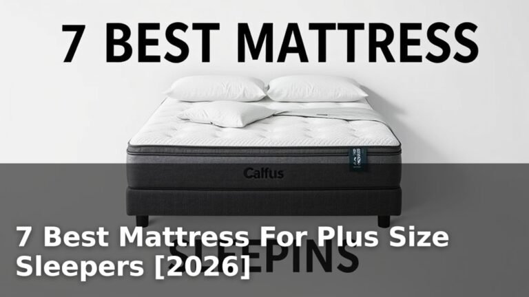 7 Best Mattress For Plus Size Sleepers [2026]