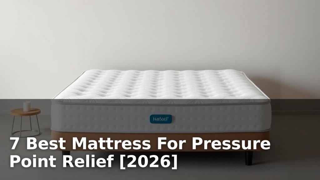 7 Best Mattress For Pressure Point Relief [2026]