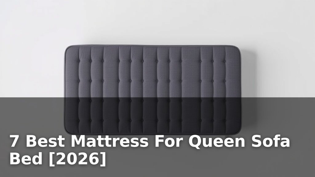 7 Best Mattress For Queen Sofa Bed [2026]