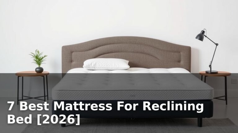 7 Best Mattress For Reclining Bed [2026]