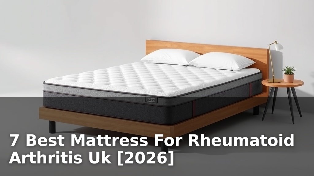 7 Best Mattress For Rheumatoid Arthritis Uk [2026]