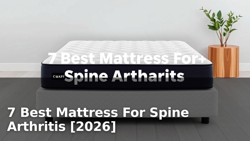 7 Best Mattress For Spine Arthritis [2026]