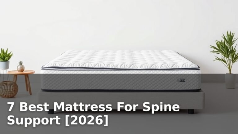 7 Best Mattress For Spine Support [2026]