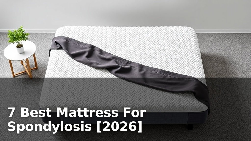7 Best Mattress For Spondylosis [2026]