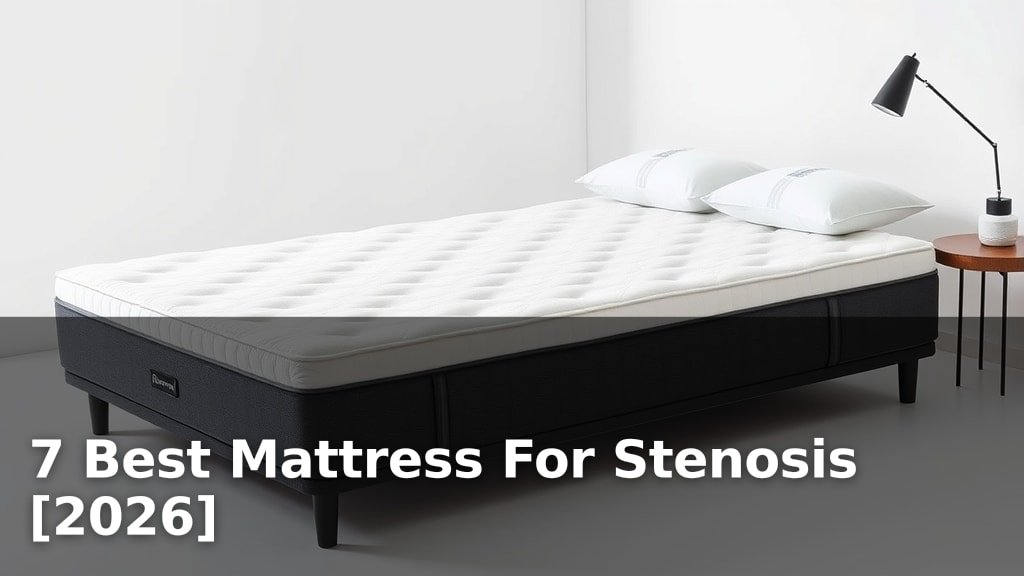 7 Best Mattress For Stenosis [2026]