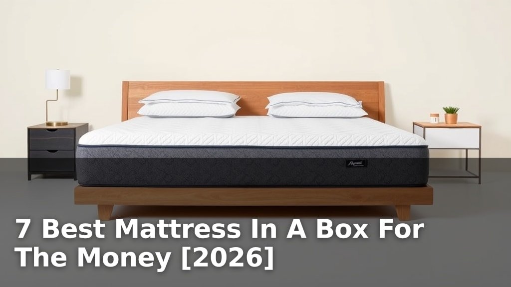 7 Best Mattress In A Box For The Money [2026]