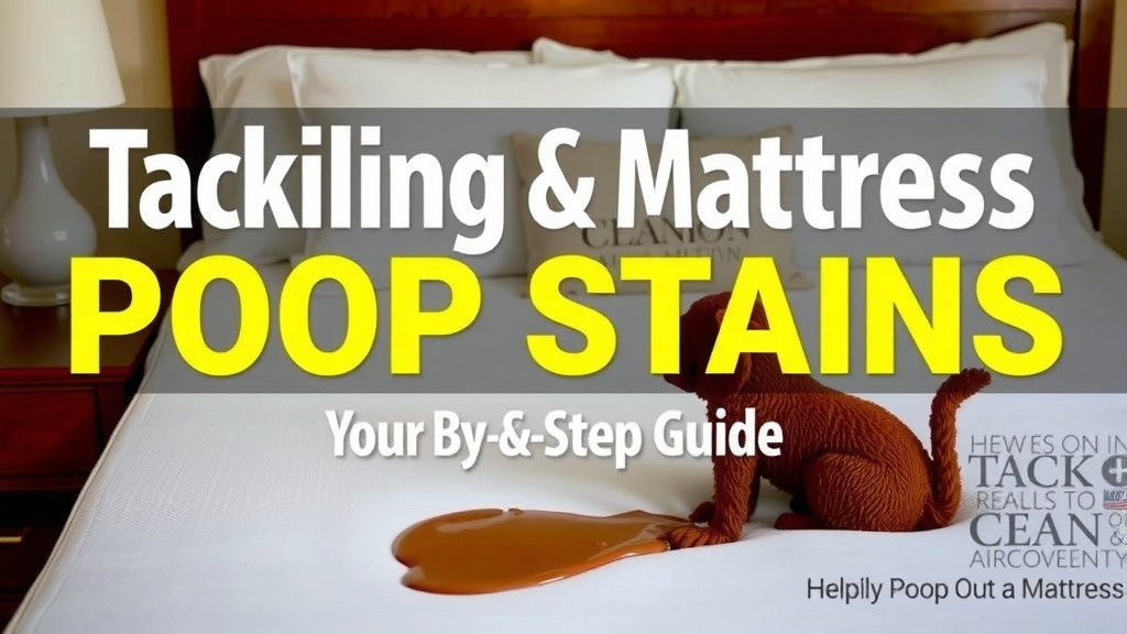 How to Clean Poop Out of a Mattress