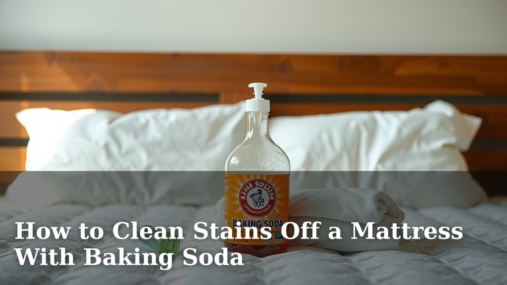 How to Clean Stains Off a Mattress With Baking Soda