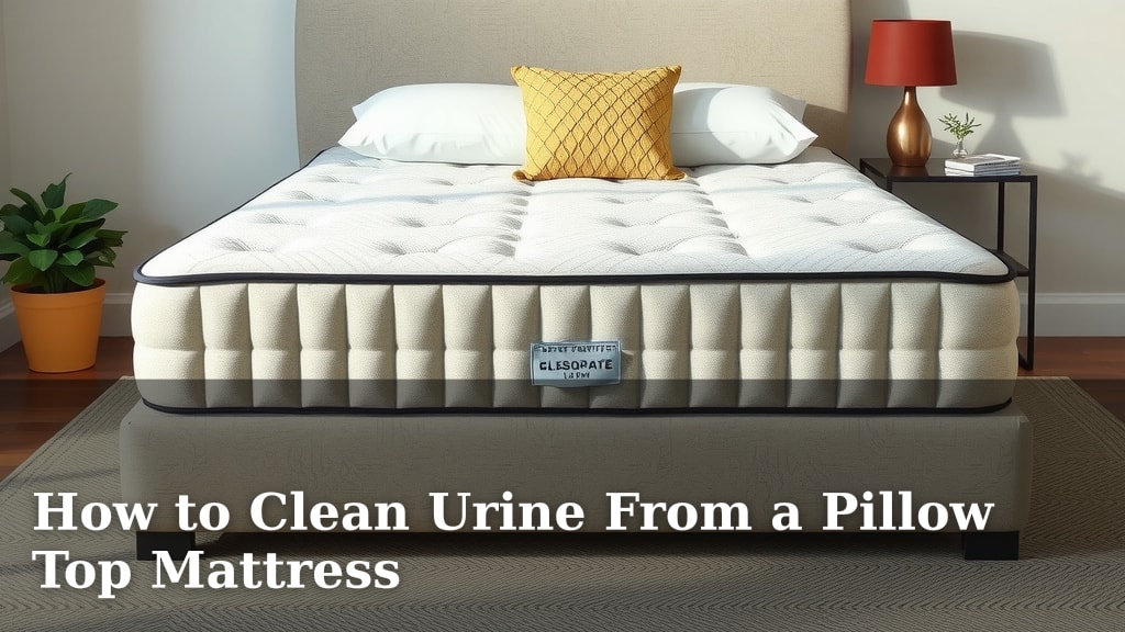 How to Clean Urine From a Pillow Top Mattress