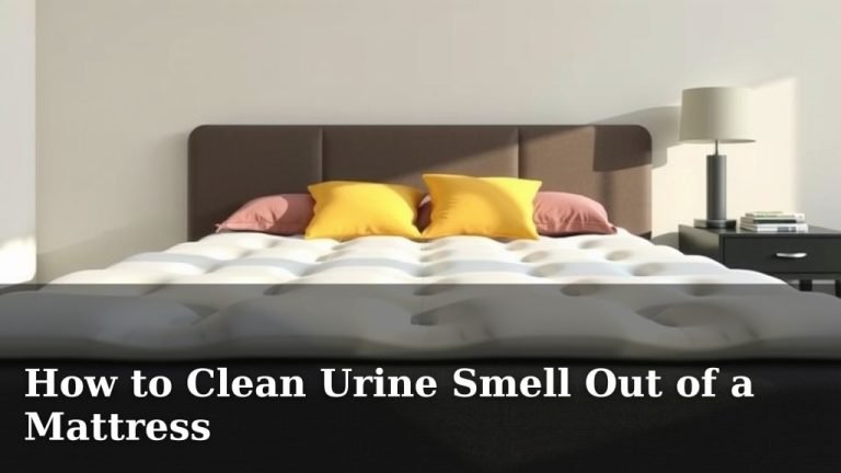 How to Clean Urine Smell Out of a Mattress