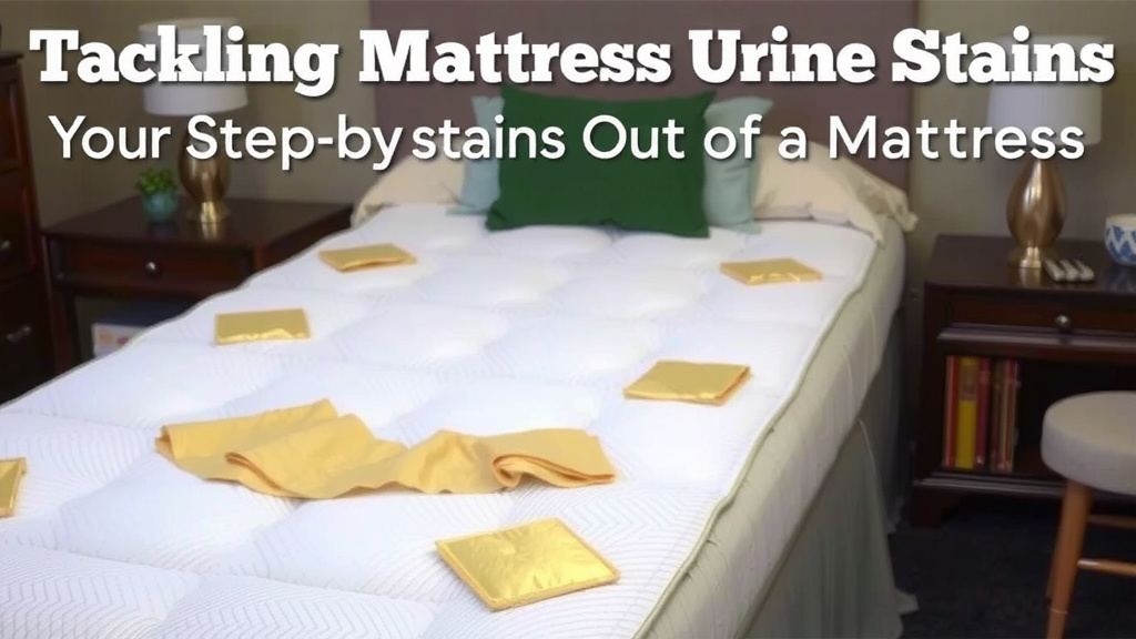 Tackling Mattress Urine Stains: Your Step-by-Step Guide