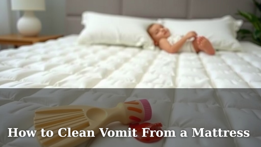How to Clean Vomit From a Mattress