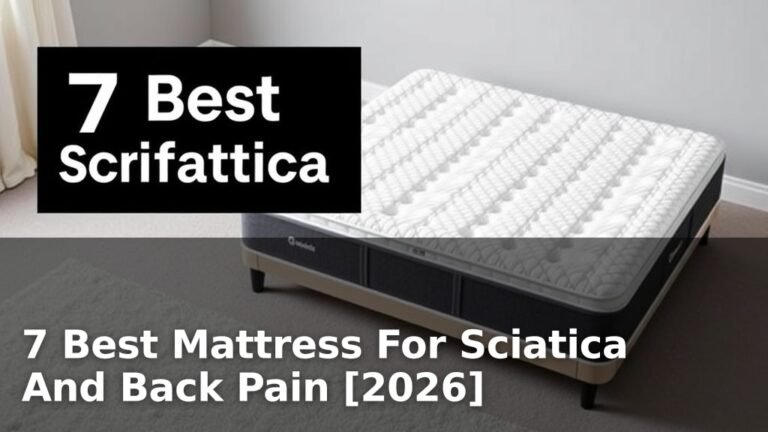 7 Best Mattress For Sciatica And Back Pain [2026]