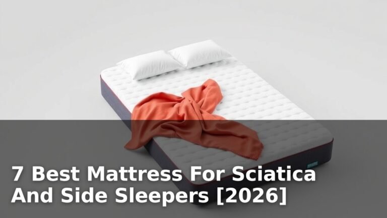 7 Best Mattress For Sciatica And Side Sleepers [2026]