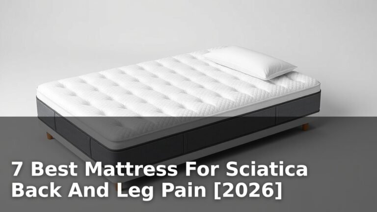 7 Best Mattress For Sciatica Back And Leg Pain [2026]