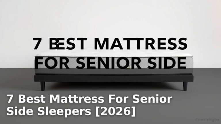 7 Best Mattress For Senior Side Sleepers [2026]