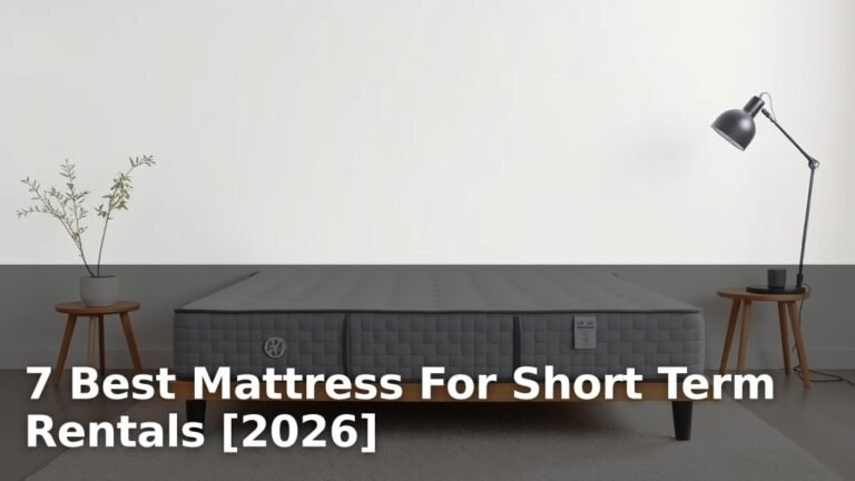 7 Best Mattress For Short Term Rentals [2026]