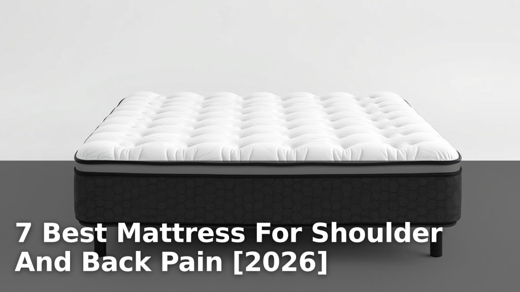 7 Best Mattress For Shoulder And Back Pain [2026]