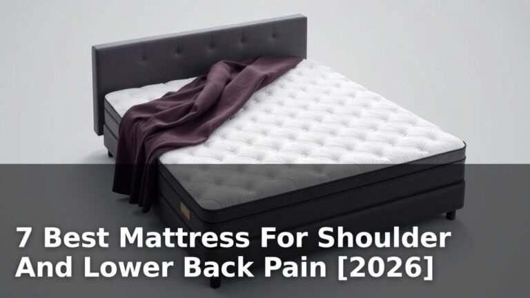 7 Best Mattress For Shoulder And Lower Back Pain [2026]