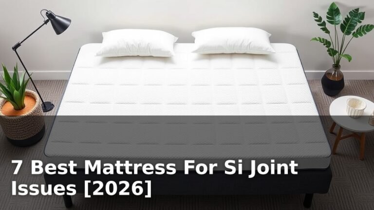 7 Best Mattress For Si Joint Issues [2026]