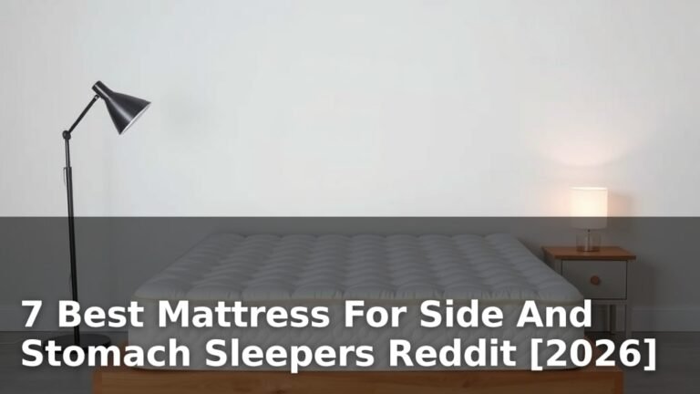 7 Best Mattress For Side And Stomach Sleepers Reddit [2026]