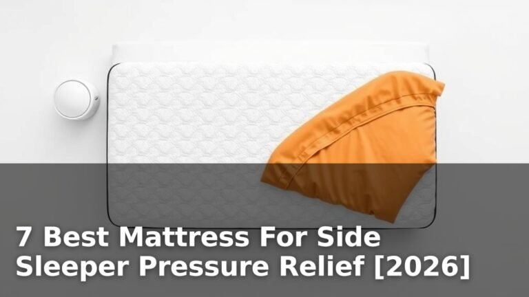 7 Best Mattress For Side Sleeper Pressure Relief [2026]
