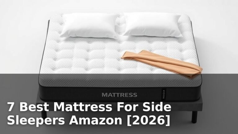 7 Best Mattress For Side Sleepers Amazon [2026]