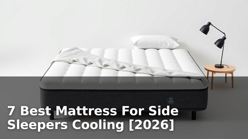 7 Best Mattress For Side Sleepers Cooling [2026]