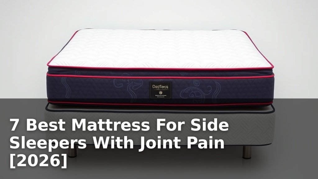 7 Best Mattress For Side Sleepers With Joint Pain [2026]