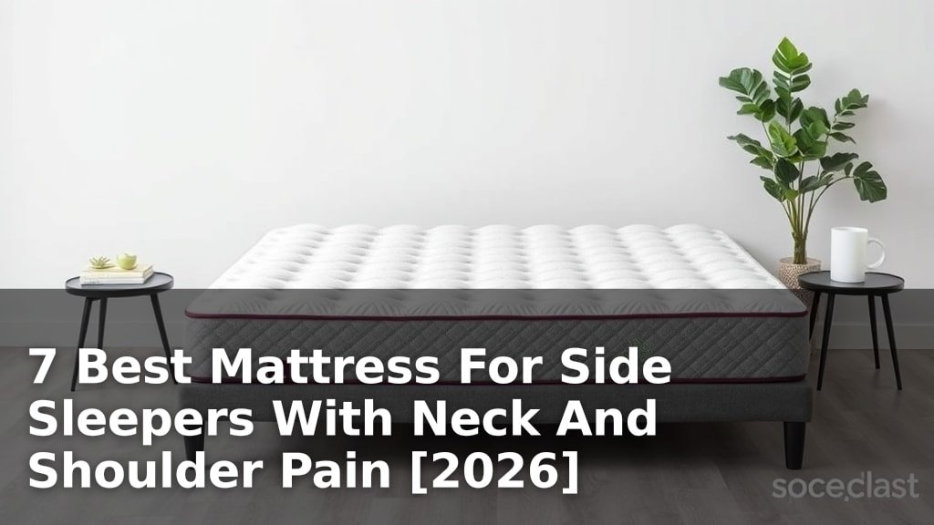 7 Best Mattress For Side Sleepers With Neck And Shoulder Pain [2026]