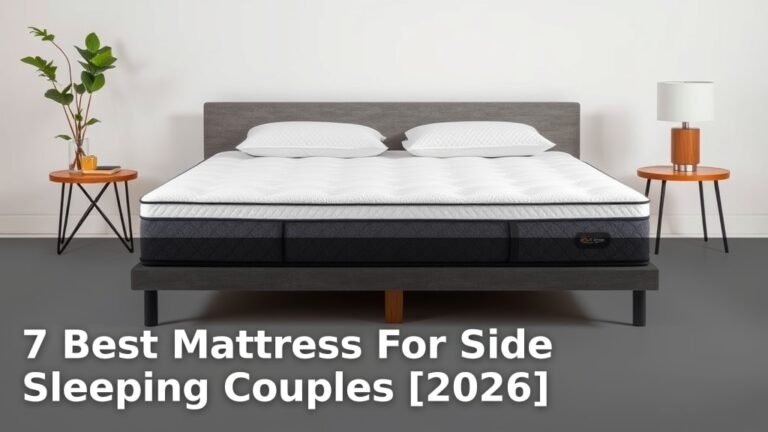 7 Best Mattress For Side Sleeping Couples [2026]