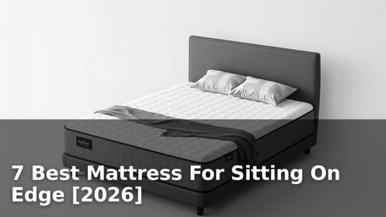 7 Best Mattress For Sitting On Edge [2026]