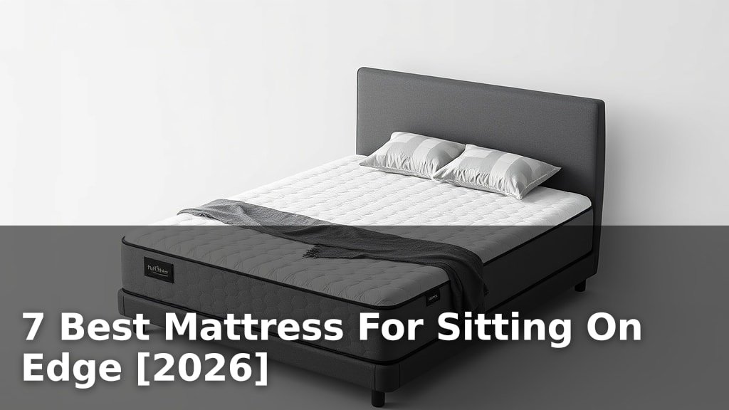 7 Best Mattress For Sitting On Edge [2026]