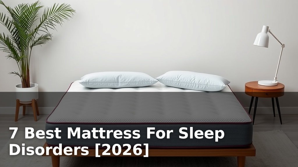 7 Best Mattress For Sleep Disorders [2026]