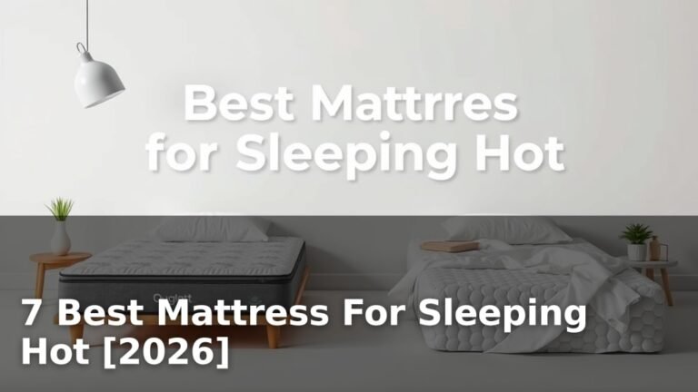 7 Best Mattress For Sleeping Hot [2026]