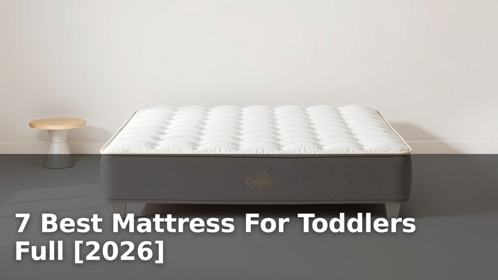 7 Best Mattress For Toddlers Full [2026]