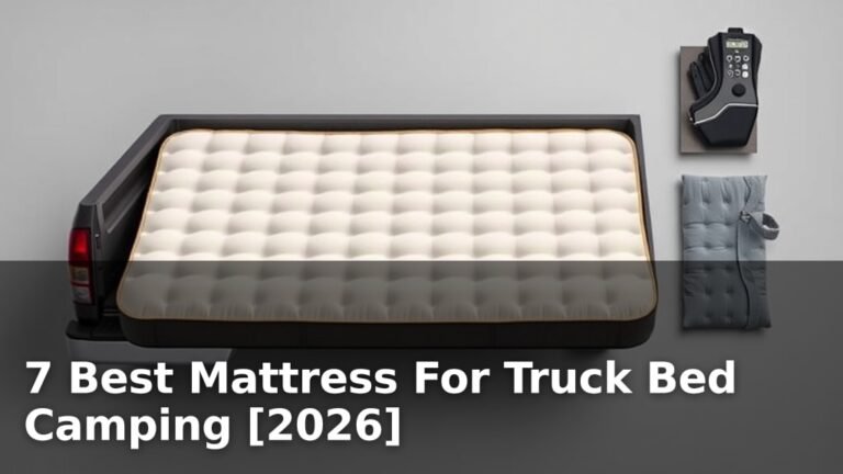 7 Best Mattress For Truck Bed Camping [2026]