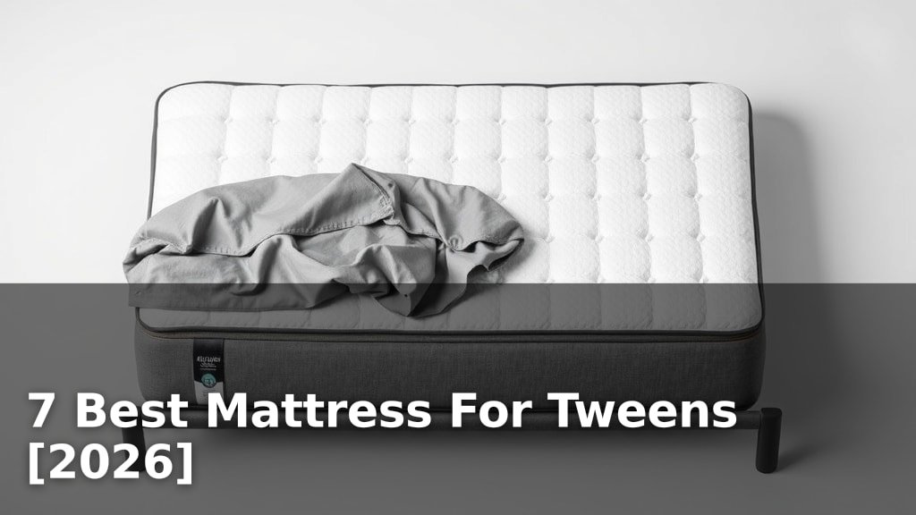 7 Best Mattress For Tweens [2026]