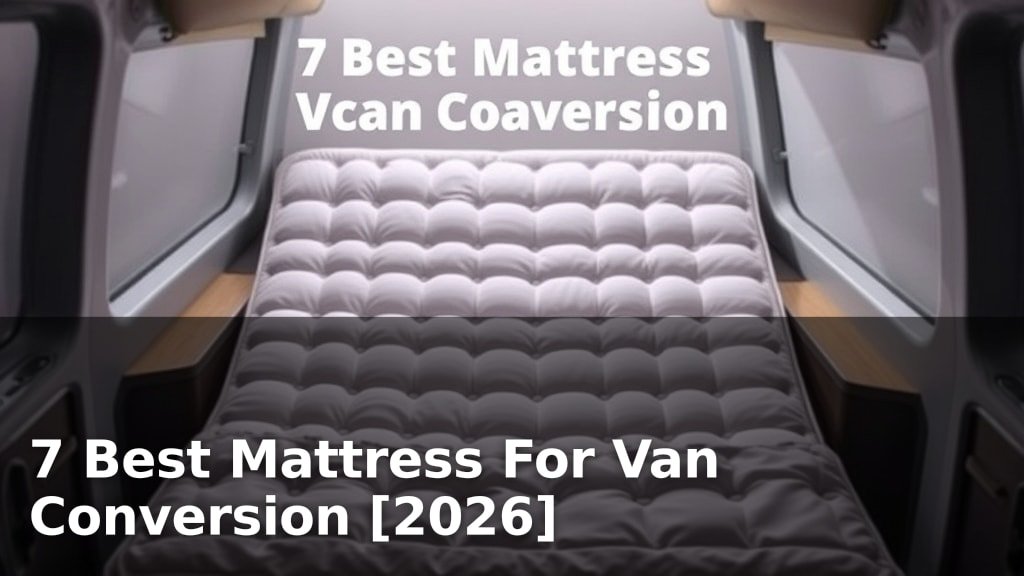 7 Best Mattress For Van Conversion [2026]