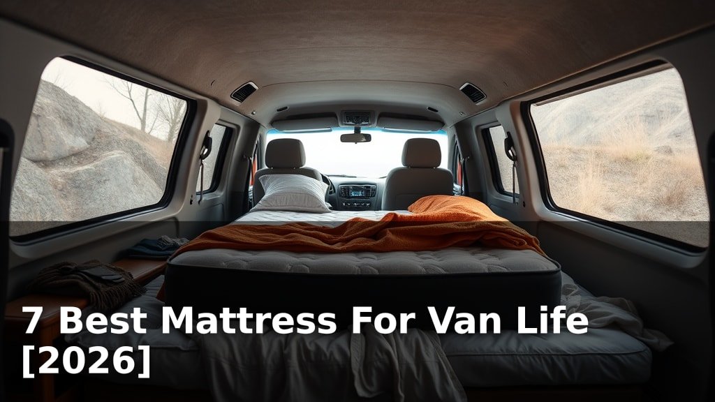 7 Best Mattress For Van Life [2026]