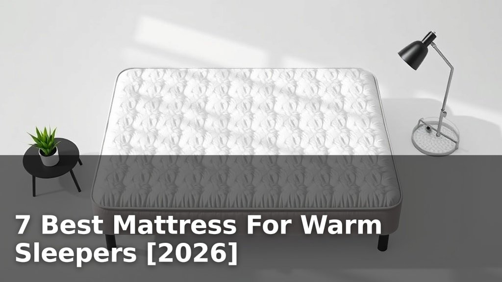 7 Best Mattress For Warm Sleepers [2026]