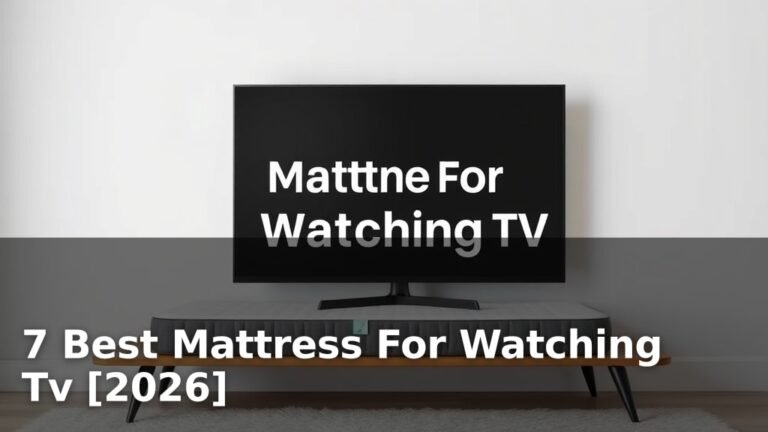 7 Best Mattress For Watching Tv [2026]